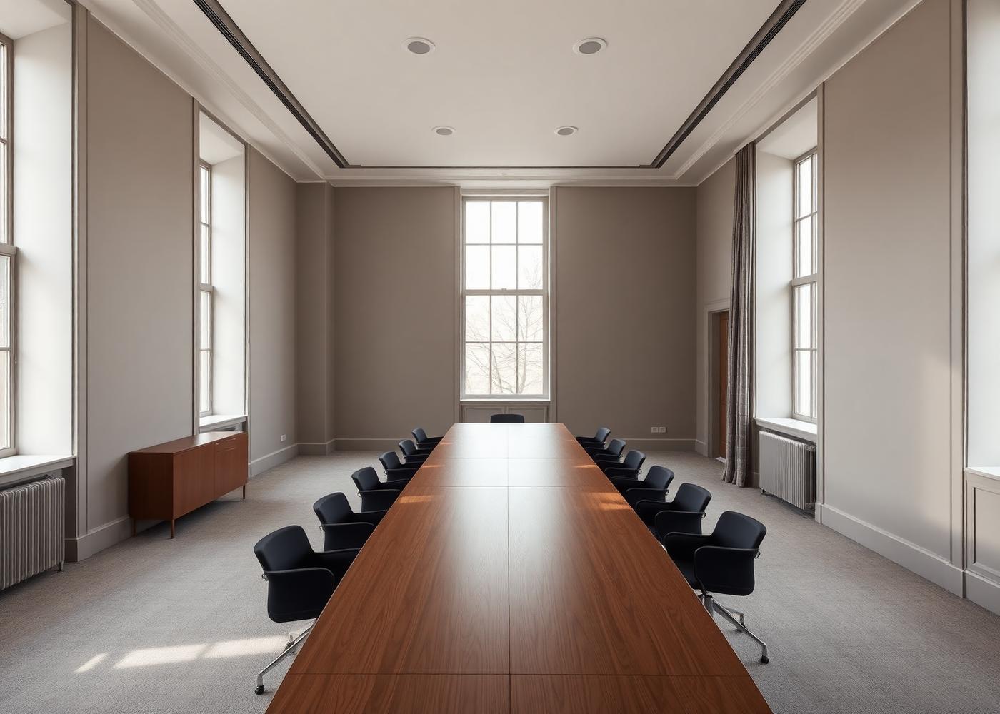 Boardroom of A G Birla & Co.